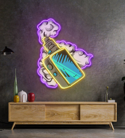 Bottle Bong Led Neon Sign Light Pop Art