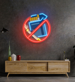 No Smoke Led Neon Sign Light Pop Art