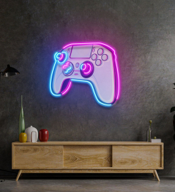 Stick Controller Cartoon Led Neon Sign Light Pop Art