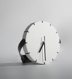 Desk Clock Modern Creative Minimalist Clock Decoration Soft Decorative Model Room Living Room Table Clock Desktop Office Clock